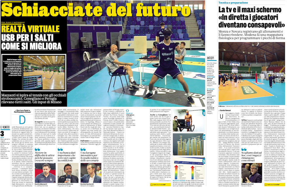 25. On the court: The performance tools used by Italian pro teams.